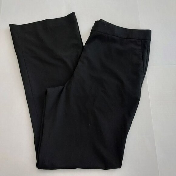 Ann Taylor High Rise Straight Leg Tall black Trousers Size 18T - Picture 6 of 11